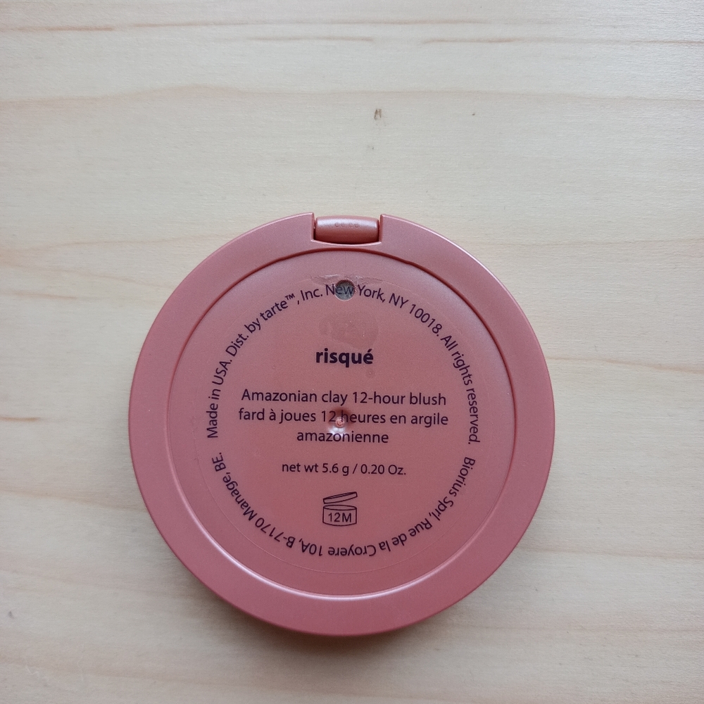 NEW Full-Size Tarte Blush in Risque (Amazonian Clay) - Picture 3 of 3